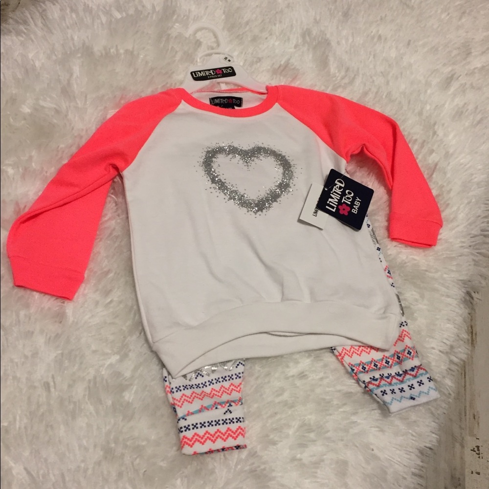 Limited Too Girls 24 mo 2 pc set